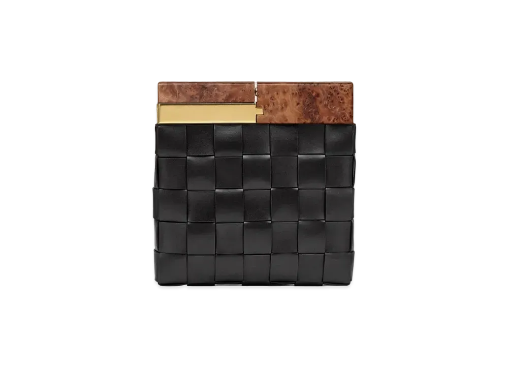 Bottega Veneta Snap "Nero Naturale"