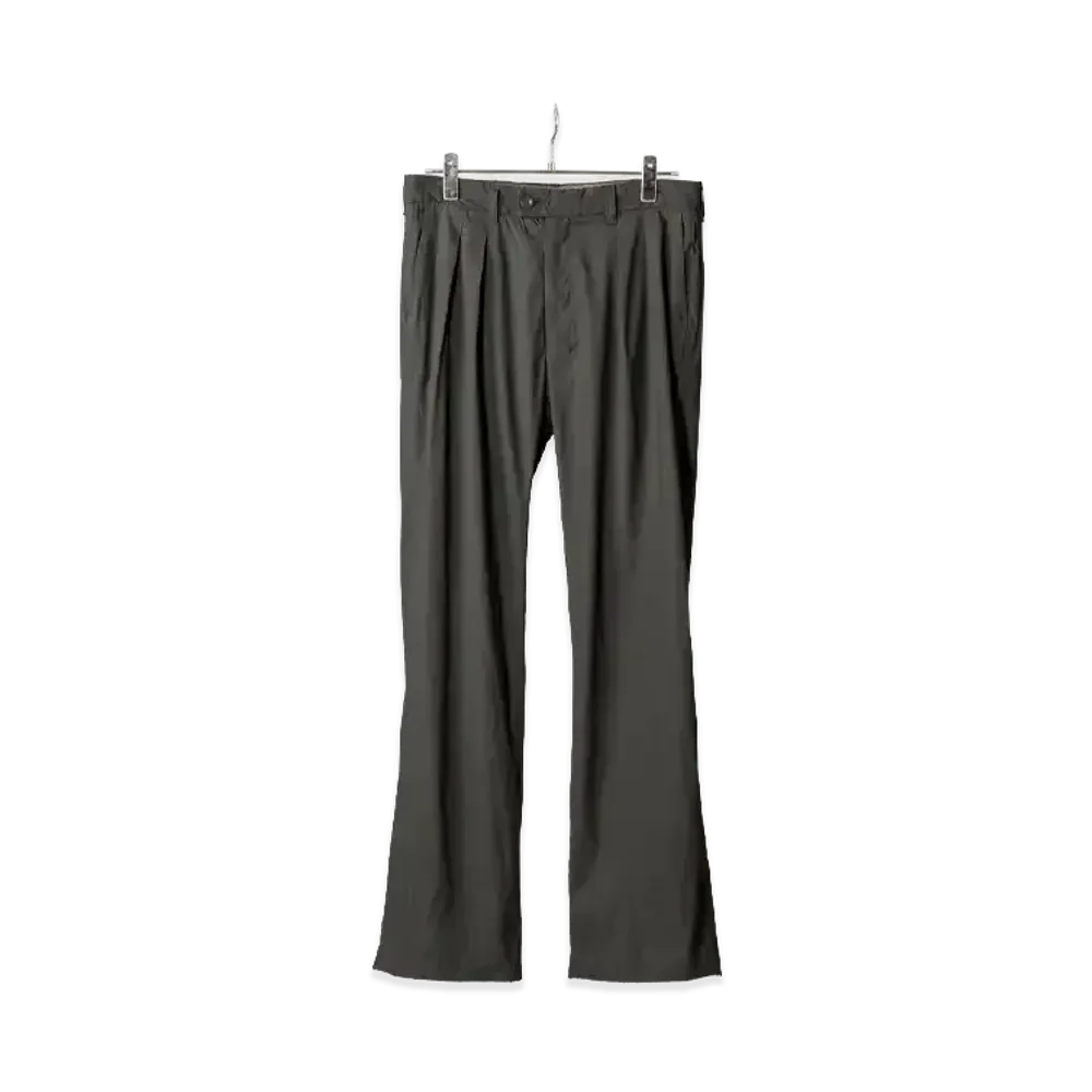 ANCELLM L/R Shoe Cut Slacks "Black"