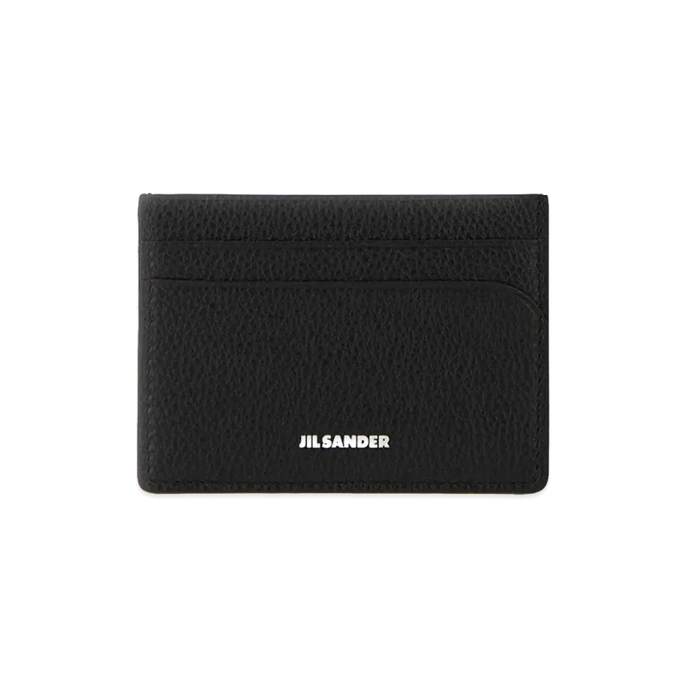 Jil Sander Leather Card Holder "Black"