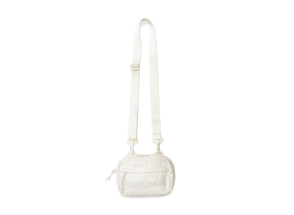 Supreme Denim Mini Shoulder Bag "White"