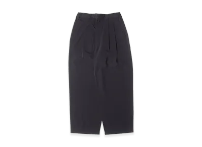 ssstein Windproof Nylon Wide Easy Trousers "Black"
