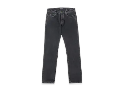 Saint Laurent Button-Fly Jeans "Darkblueblack"