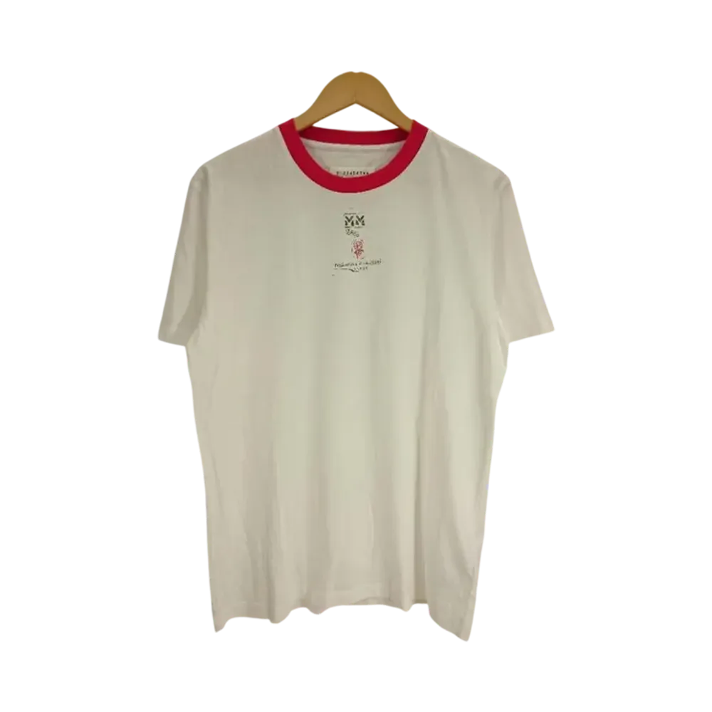 Maison Margiela Stamp T-Shirt "White/Red"