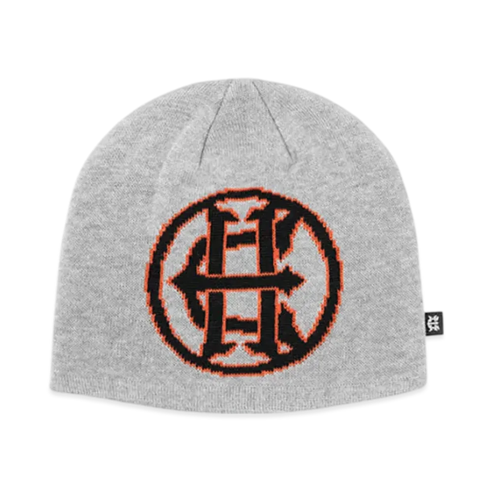HUF x Evisen Cross Logo Beanie "Grey"