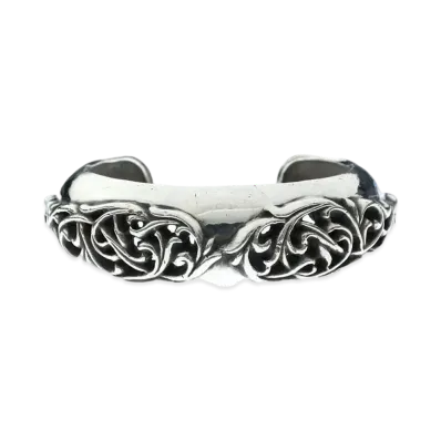 Chrome Hearts Filigree Band Cuff Bangle "Silver"
