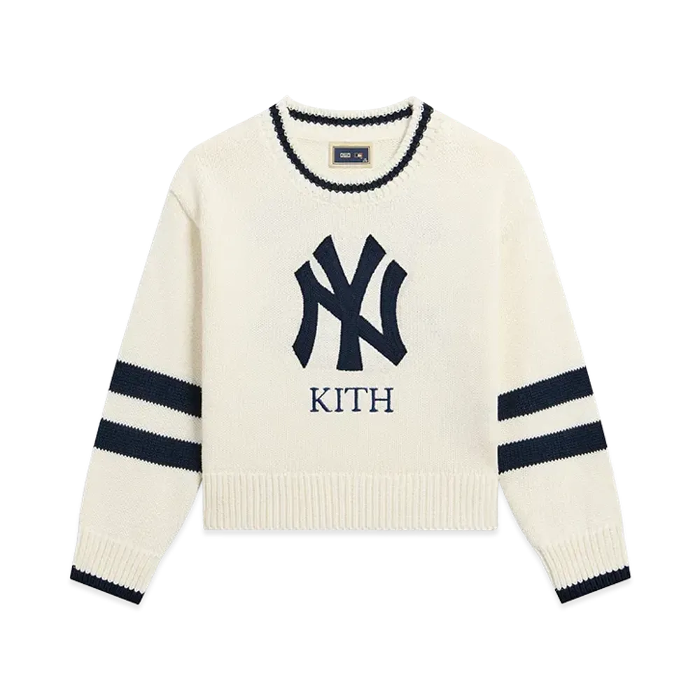Kith x The New York Kids Yankees Varsity Lewis Sweater "Nocturnal"