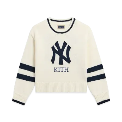 Kith x The New York Kids Yankees Varsity Lewis Sweater "Nocturnal"