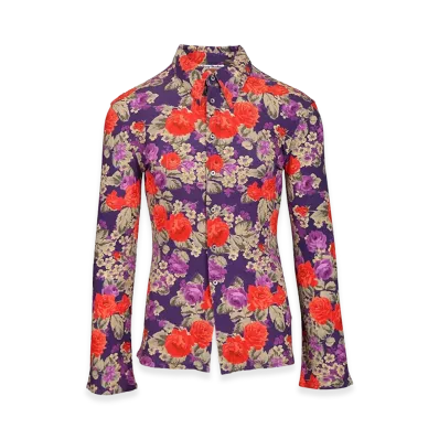Acne Studios Floral Print Shirt "Multicolor"