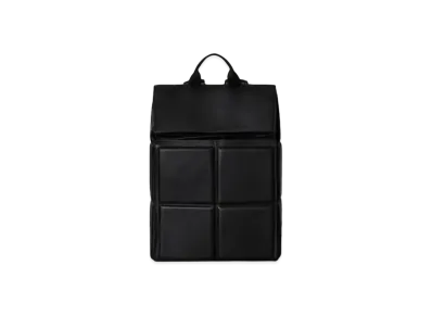 Bottega Veneta Padded Butter Calfskin Backpack "Black"