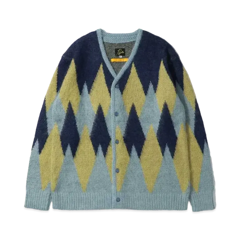 UNION x NEEDLES Mohair Cardigan Diamond "Black"