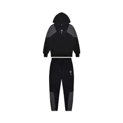 TRAPSTAR Irongate T Panel Tracksuit "Black"