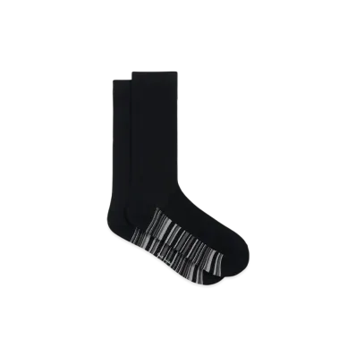 Paul Smith Tonal Stripe Socks "Black"
