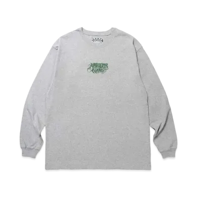 APHRODITEGANG Classic Logo L/S Tee Gray "Green"
