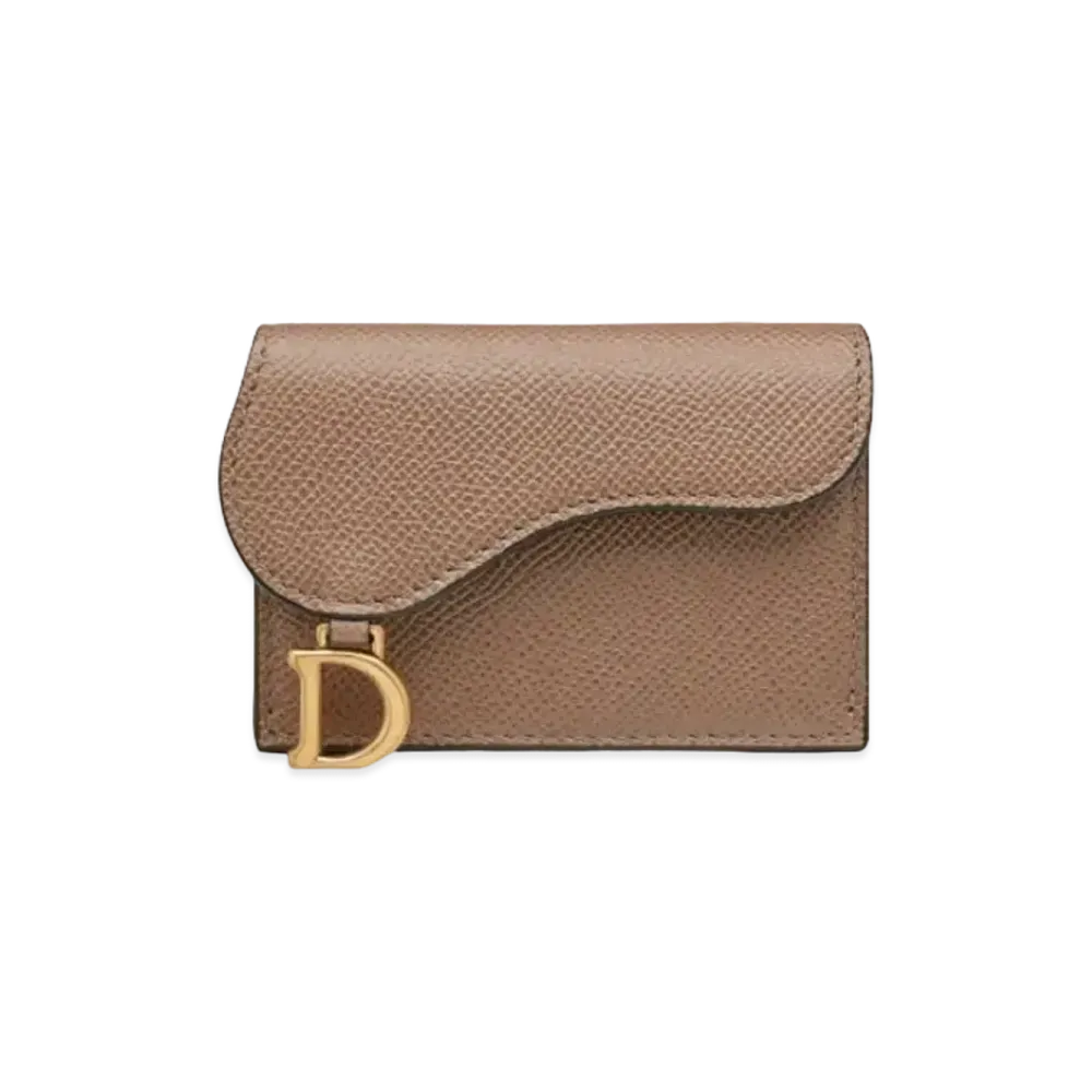 Dior Saddle Compact Wallet "Brown"
