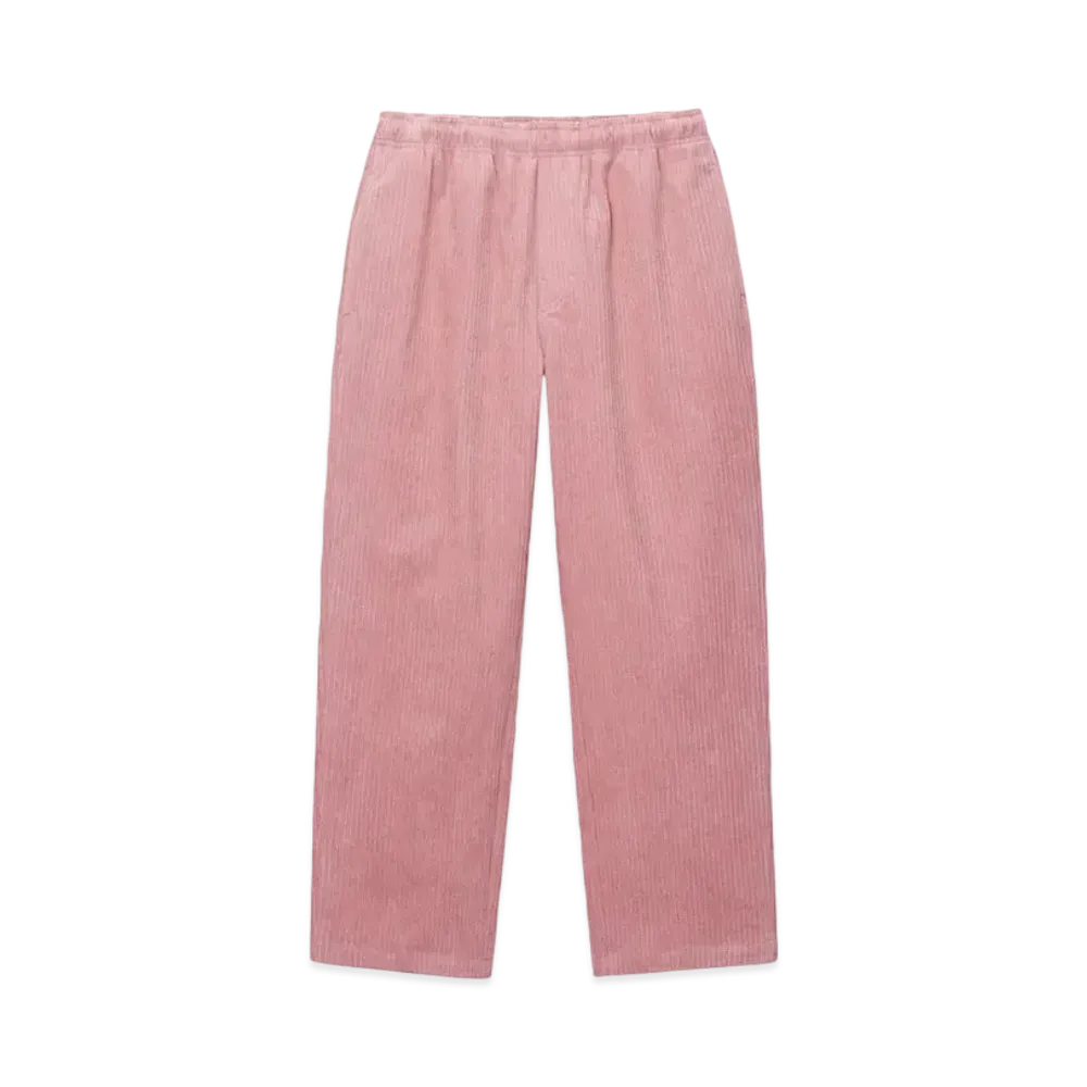 Stussy Mix Wale Corduroy Beach Pant "Rose"