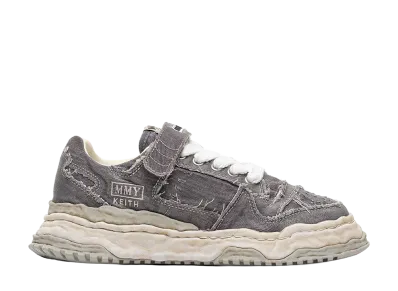 Maison MIHARA YASUHIRO KEITH OG Sole Brushed Twill Low-top Sneakers "Gray"