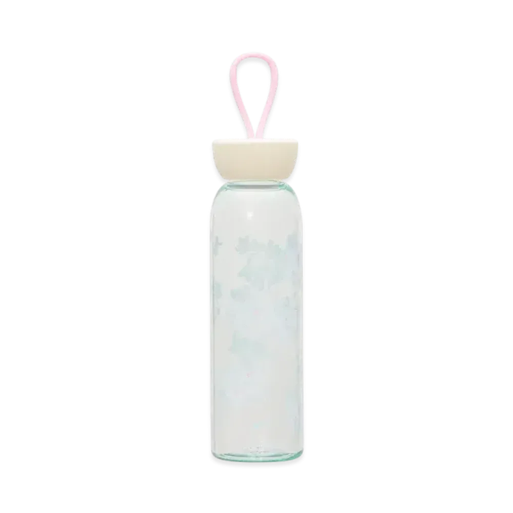 STARBUCKS SAKURA2025 Silicone Strap Bottle Pale Blue 532ml "Blue"