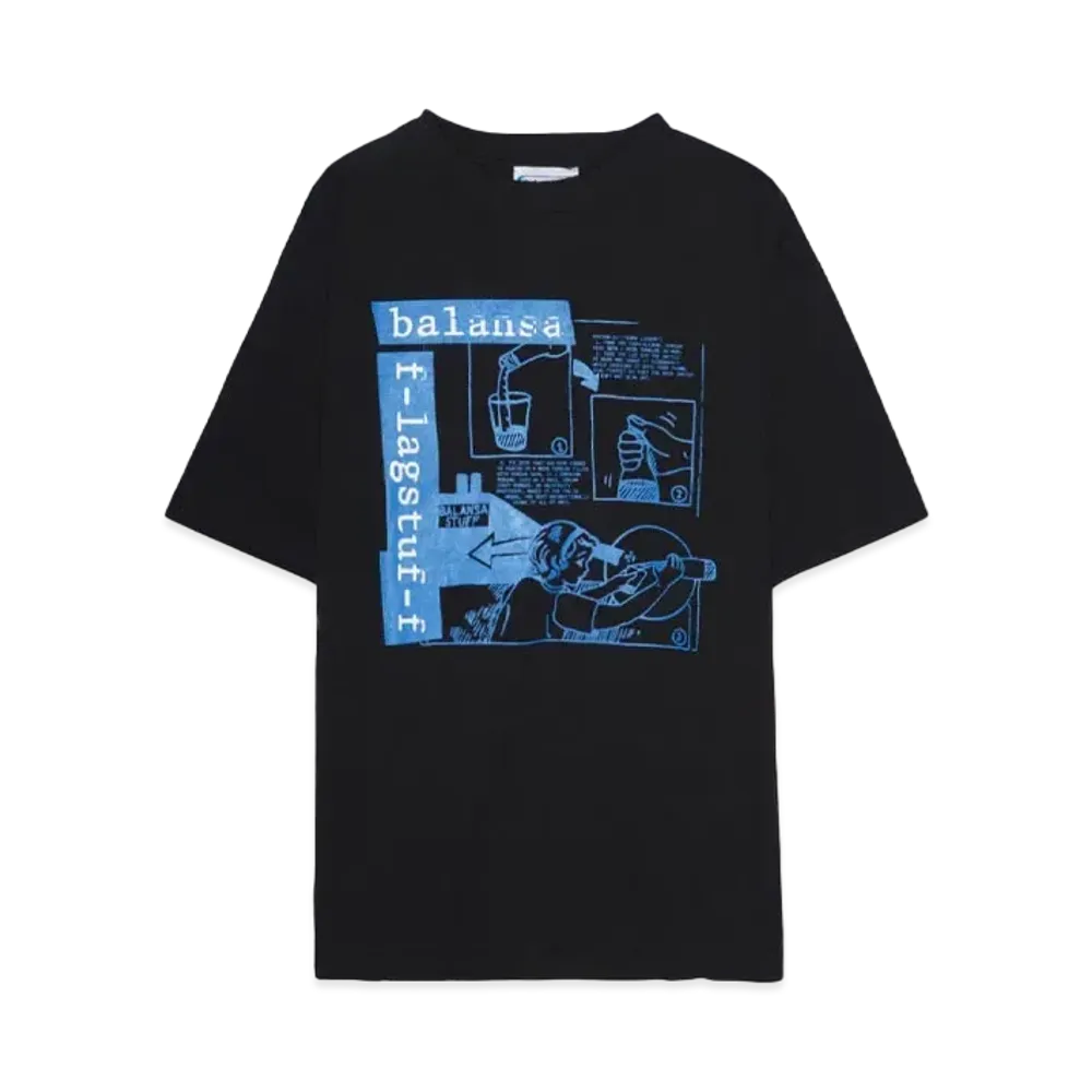 F-LAGSTUF-F "BOMB"Tee "BLACK"