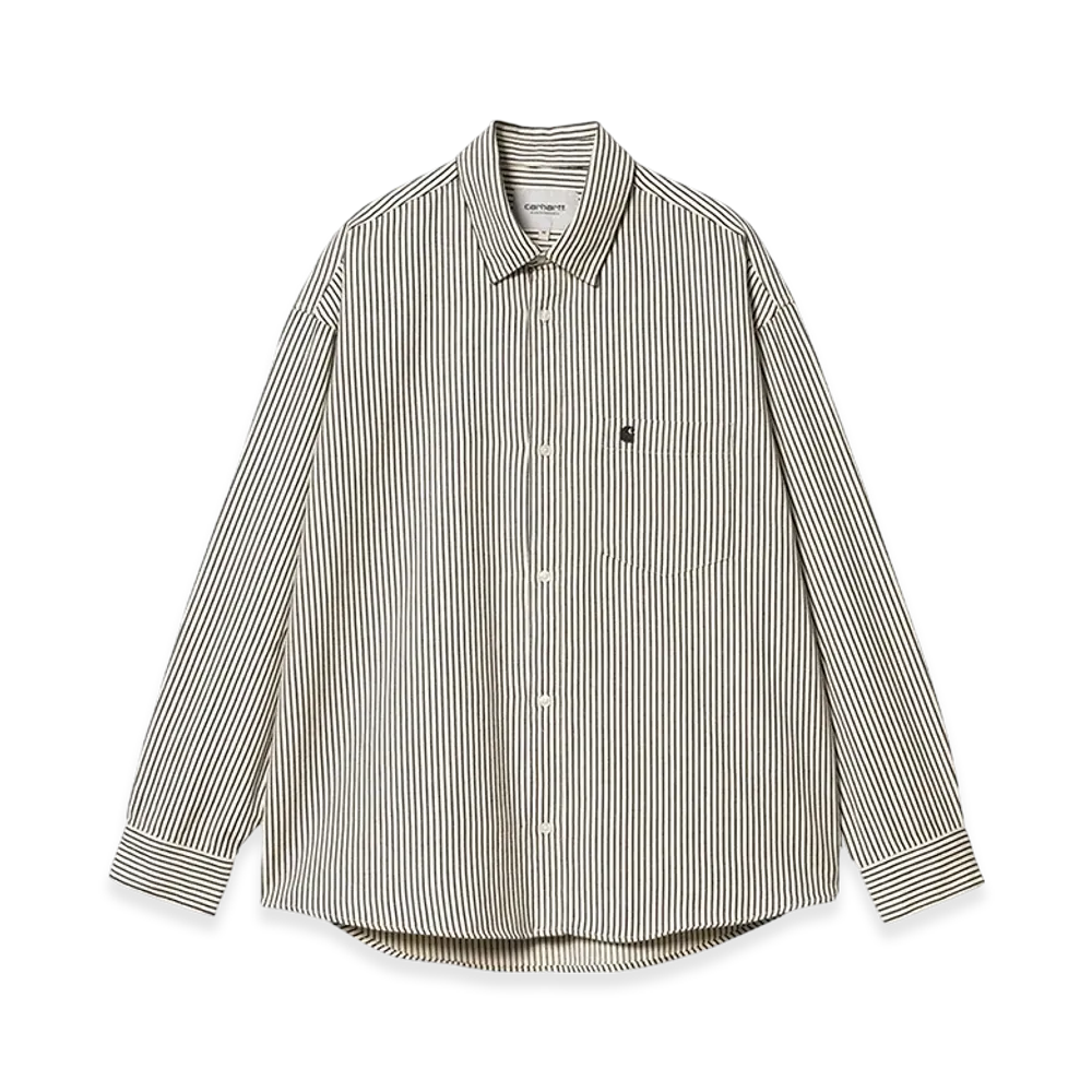 Carhartt WIP Kyle Stripe Shirt "Salt/Black"
