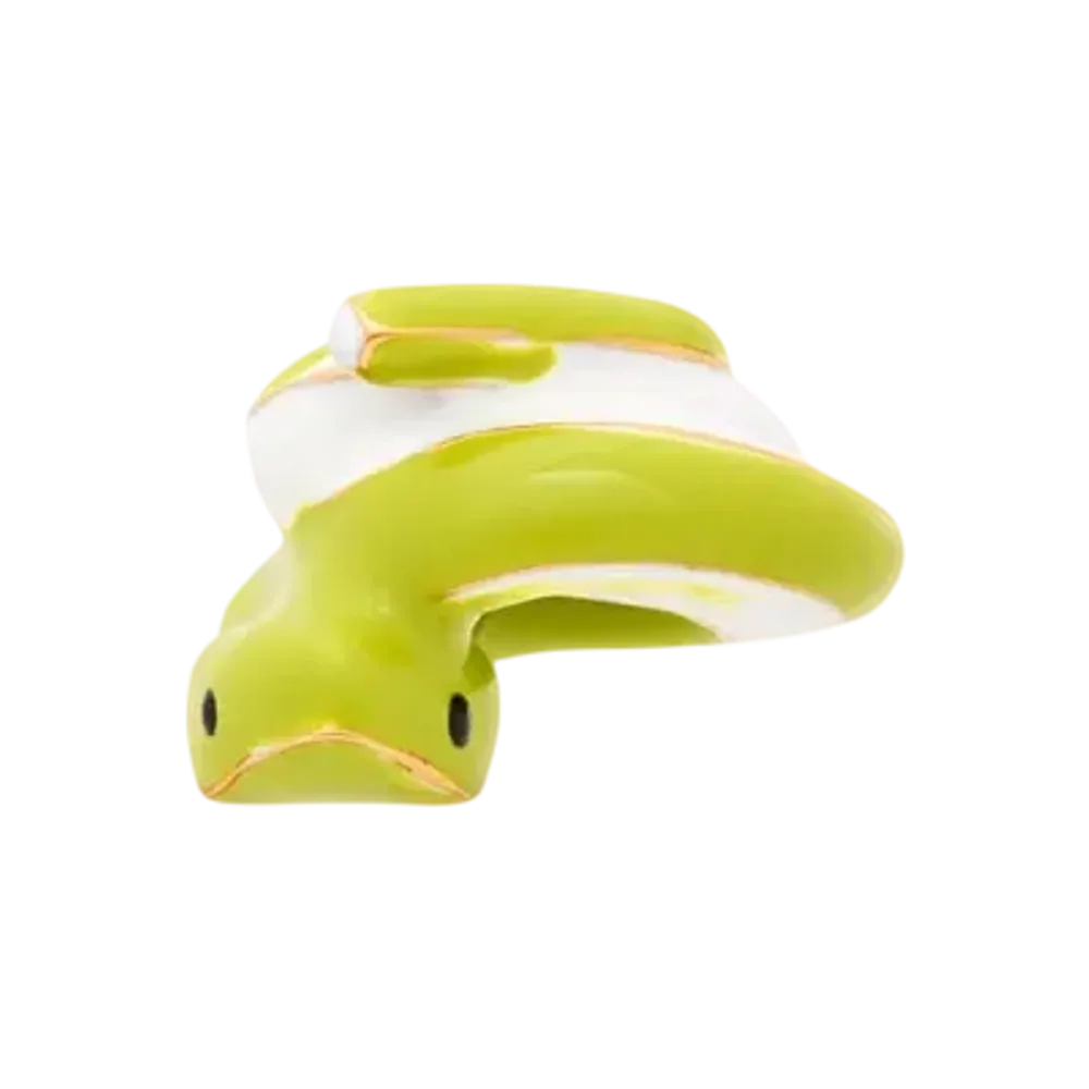 LOEWE Snake Dice "Green Bean"