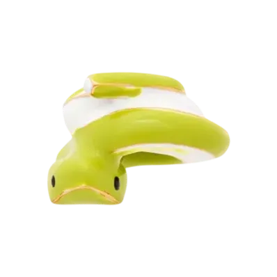LOEWE Snake Dice "Green Bean"