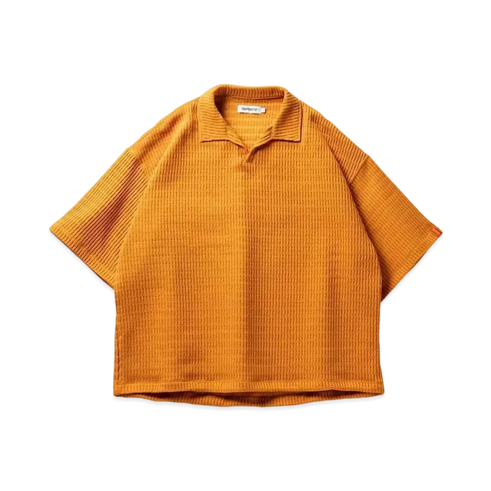 TIGHTBOOTH Mystery Gauge Open Polo "Mustard"