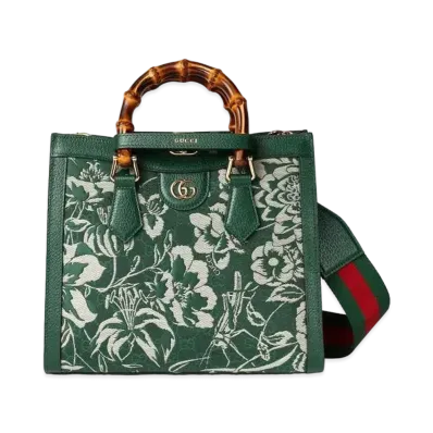 GUCCI Japan Exclusive Gucci Diana Small Tote Bag "Green"