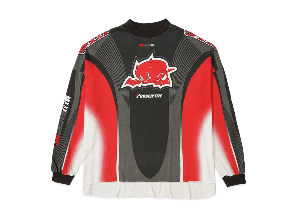 SAINT Mxxxxxx LS Tee Mortor Cycle "Black/Red/White"