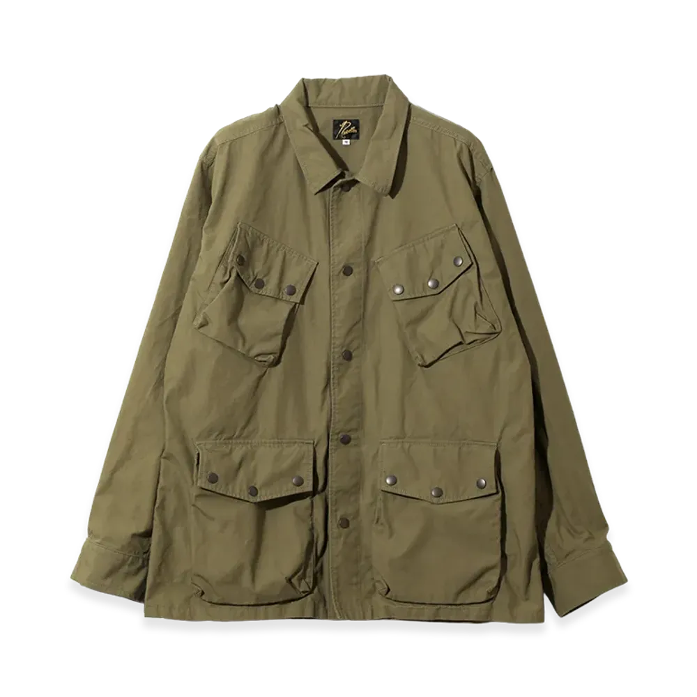 NEEDLES Jungle Fatigue Jacket - Cotton Ripstop "Olive"