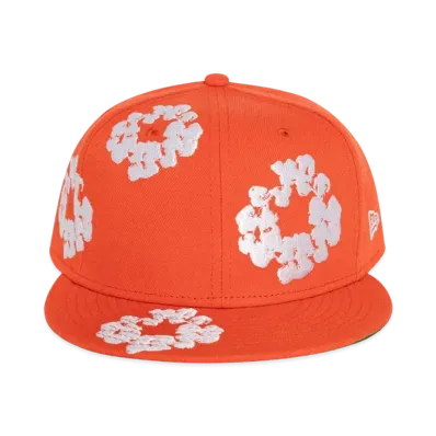 NEW ERA x Denim Tears Cotton Wreath 59/50 "Orange"