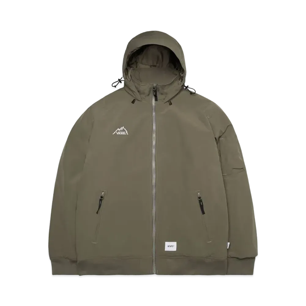 WTAPS x VAULT BY VANS ALPS / JACKET. NYLON. TUSSAH. 2LAYER. VANS "Olive Drab"