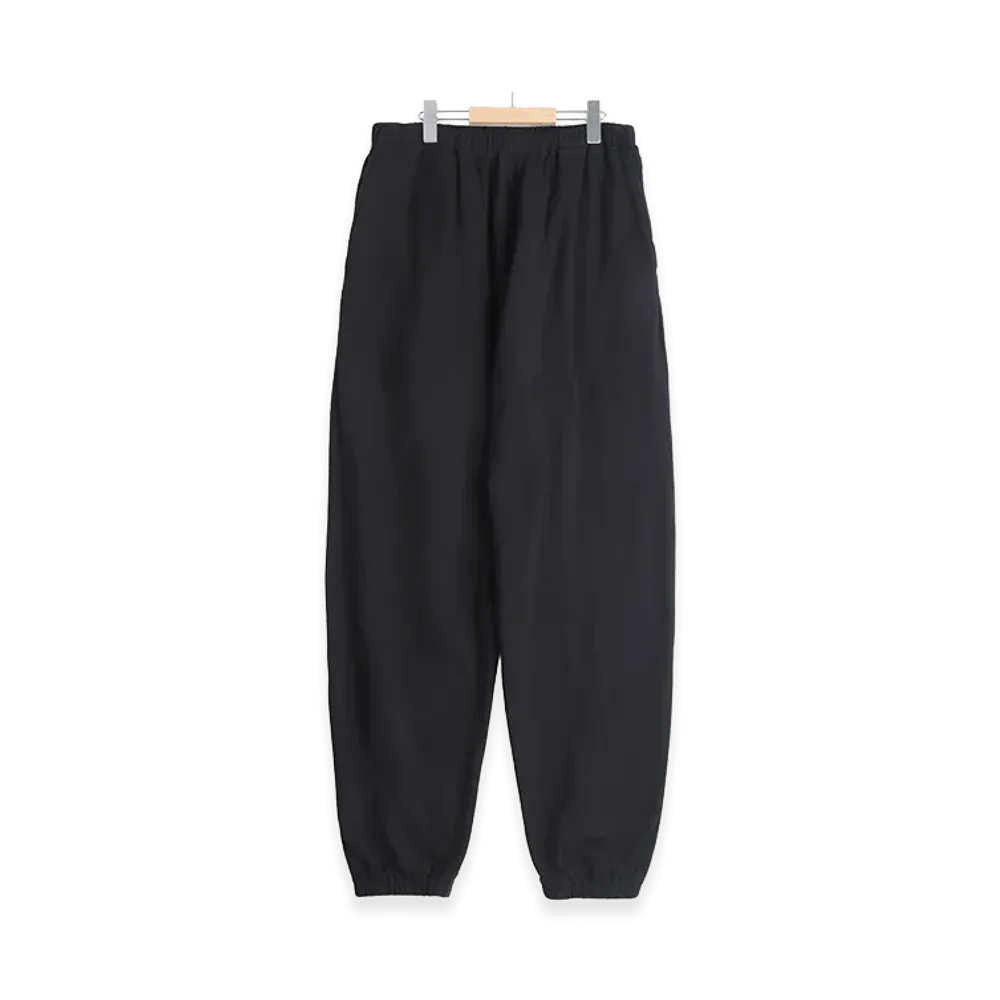 COMOLI LW Cotton French Terry Pants "Black"