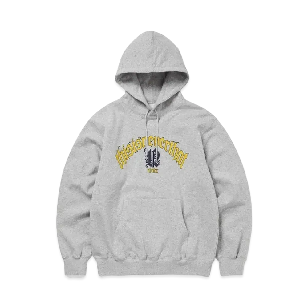 thisisneverthat Fortuna Logo Hoodie "Heather Grey"