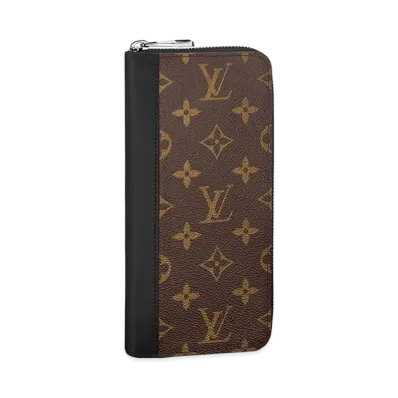 Louis Vuitton Zippy Wallet Vertical Monogram Macassar