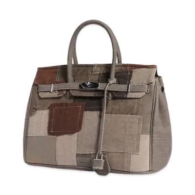 EMOTIONAL WORLD Vintage travel bag 35 Size "DK BROWN"