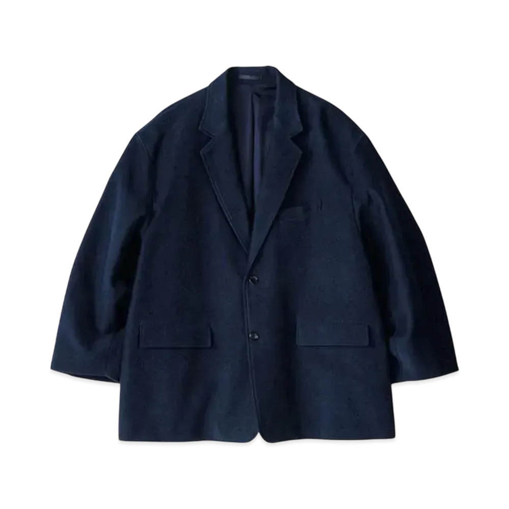 Graphpaper Supima Moleskin Jacket "Navy"