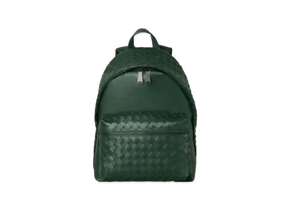 Bottega Veneta Intrecciato Backpack "Pine Green"