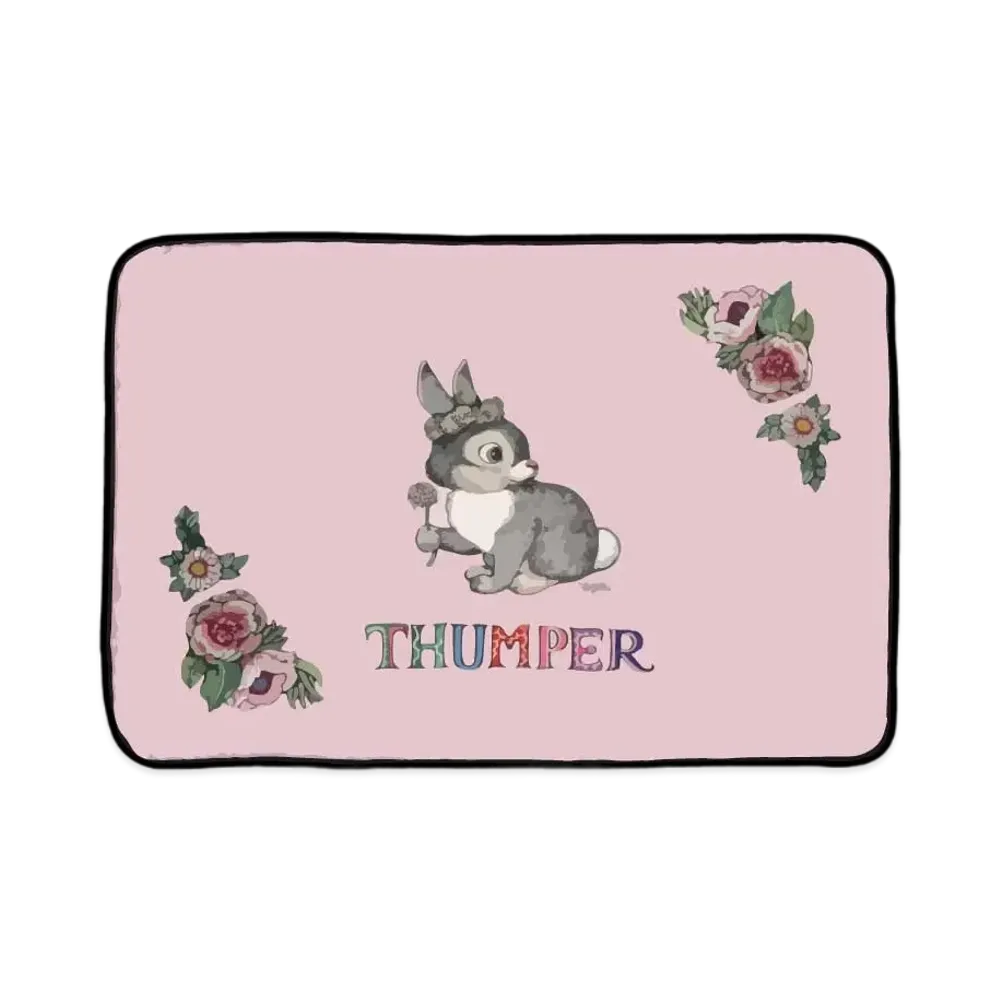 Disney x Yuko Higuchi Thumper Blanket Reversible With Drawstring Bag "Pink"