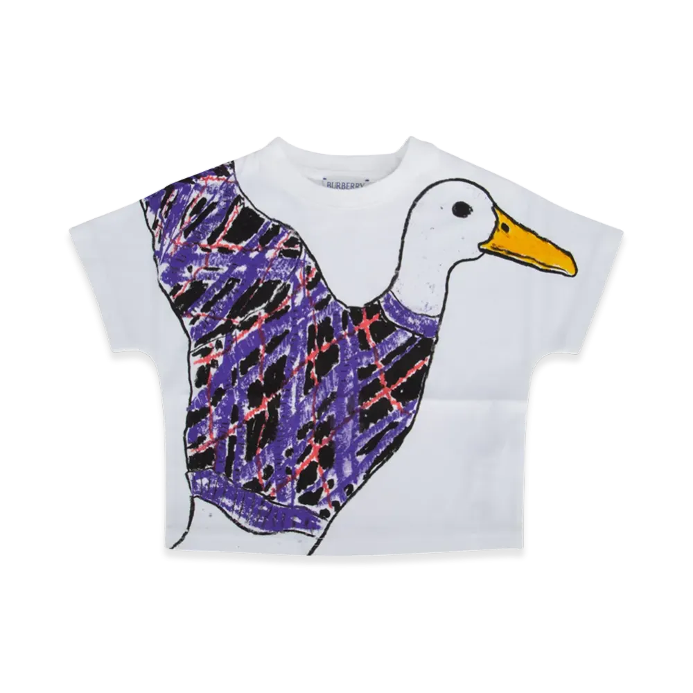 Burberry Kids Ig5 Mn Lilia Goose "White"