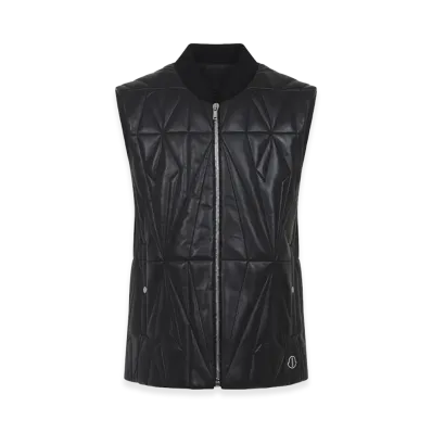 MONCLER x Rick Owens Geocamo Flight Vest "Black"