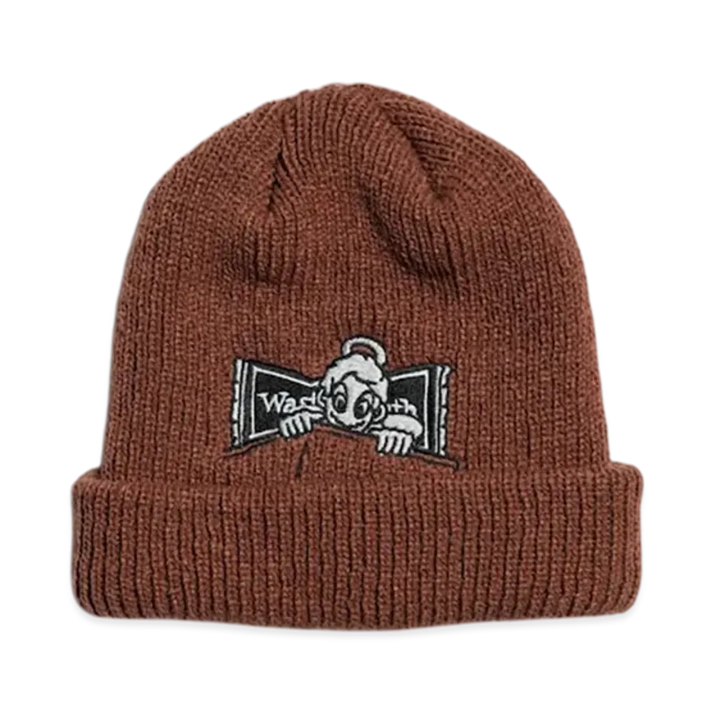 Wasted Youth x Tappei Beanie "Brown"