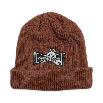Wasted Youth x Tappei Beanie "Brown"
