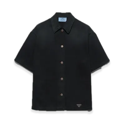 PRADA Denim Shirt "Black"