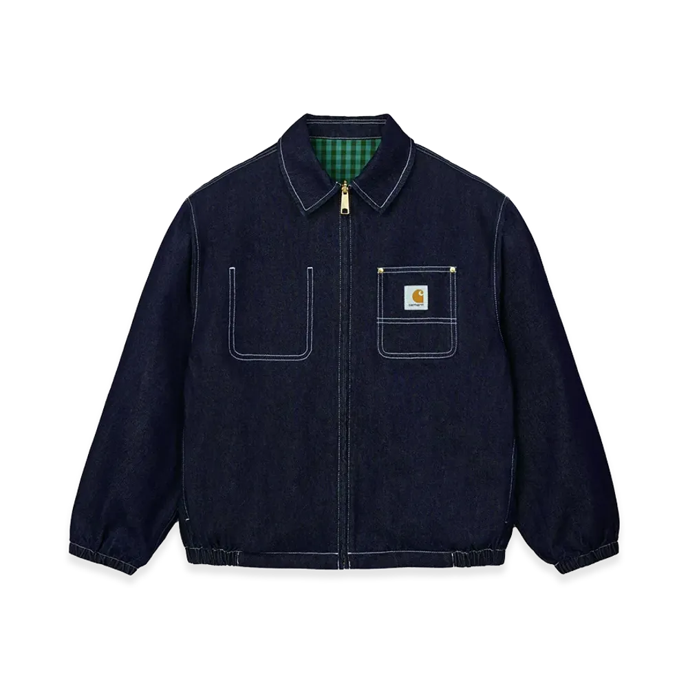 Carhartt WIP Edgar Jacket "Blue(Rinsed)"