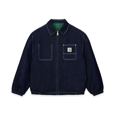 Carhartt WIP Edgar Jacket "Blue(Rinsed)"