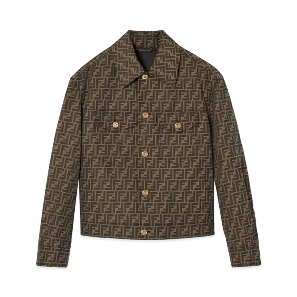 FENDI x Versace Fendace FF Jacquard Blazer "Brown"