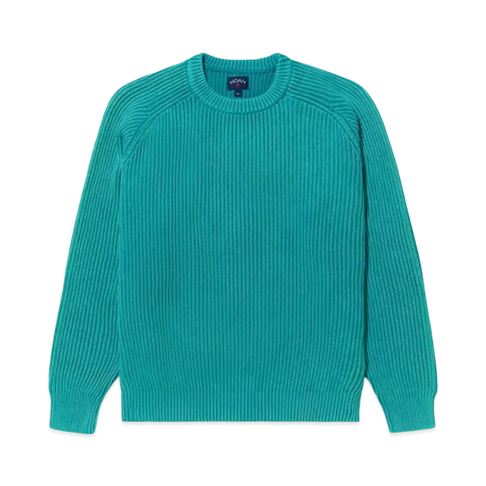 Noah Summer Shaker Sweater "Turquoise"