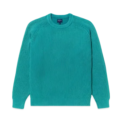 Noah Summer Shaker Sweater "Turquoise"