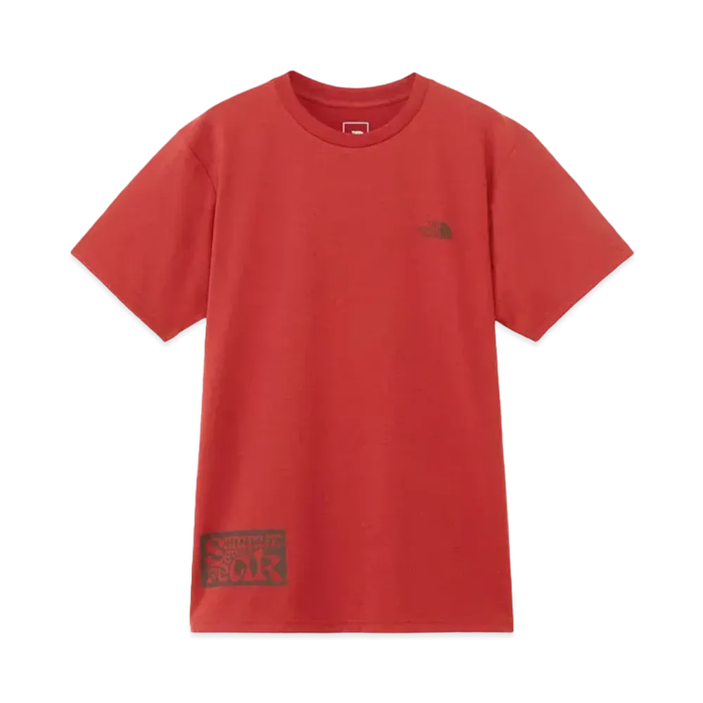 The North Face Short Sleeve Summit Peak Tee (Men's) "Iron Red"