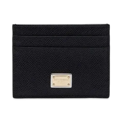 Dolce&Gabbana Credit Card Holder Calfskin "Black"